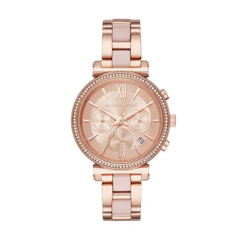 michael kors watch rose gold sofie mk6560|Michael Kors Sofie Stainless Steel Chronograph Watch, Rose .